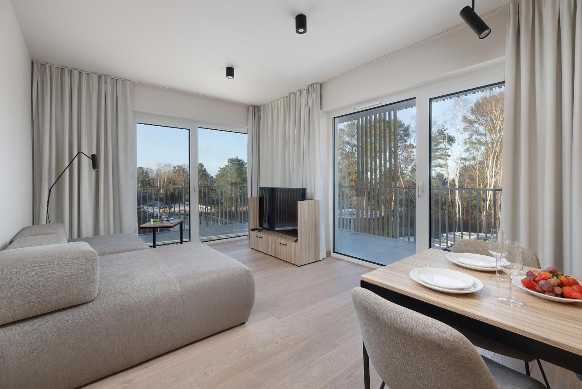 Wyspa Uznam Promenada Apartament Na Wydmie Świnoujście Exterior foto